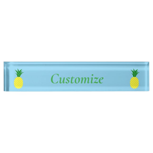 Aloha Pineapple Thunder_Cove Nameplate (Front)