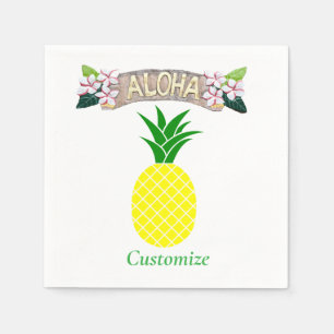 Aloha Pineapple Thunder_Cove Napkin