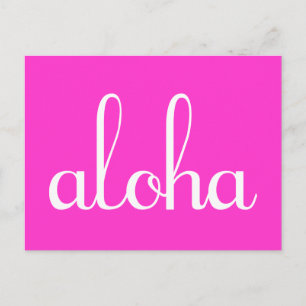 Aloha! Postcard