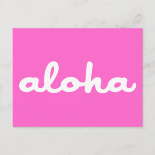 Aloha! Postcard