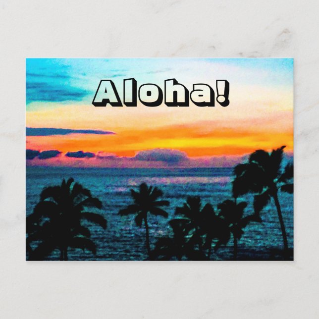 Aloha Postcard (Front)