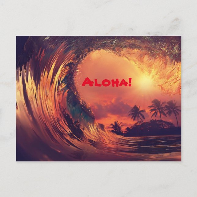 Aloha Postcard (Front)