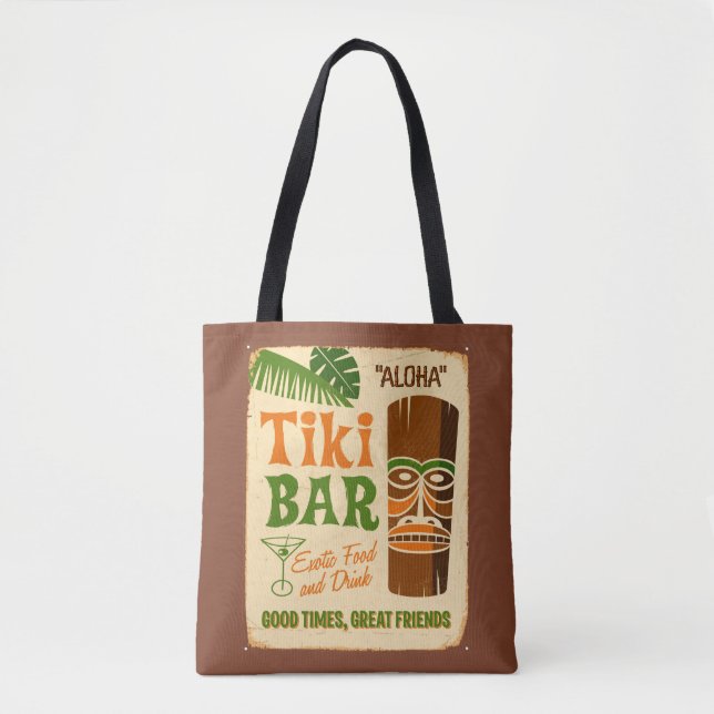 Aloha Poster Tote Bag (Front)