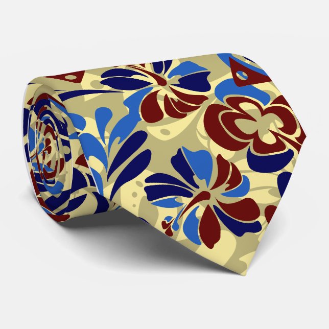 Aloha Revolution Tropical Single-Sided Tie (Rolled)