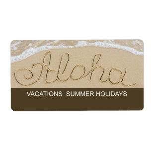 Aloha sand word