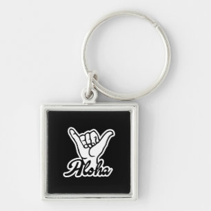 Aloha Shaka Hand, Hang Loose sign Keychain