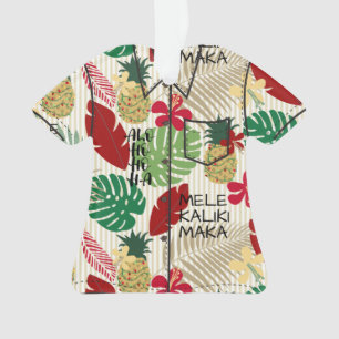 Aloha Shirt de vacances tropicales hawaïennes ALO-