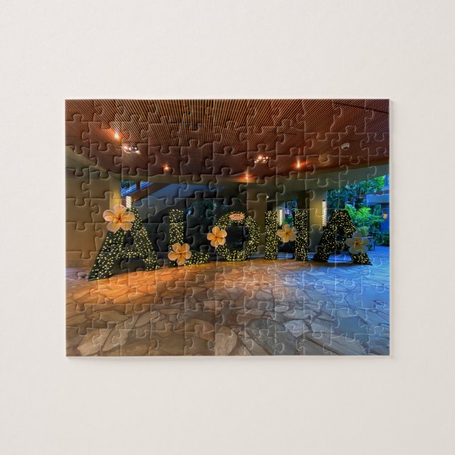 Aloha Sign #2 Jigsaw Puzzle (Horizontal)