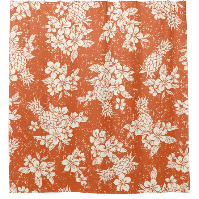 Aloha Spirit: Hibiscus-Pineapple Harmony. (Front)