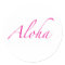Aloha Sticker