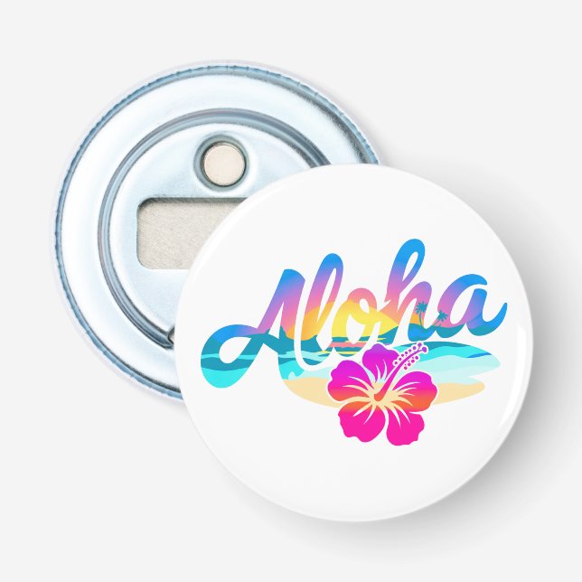 Aloha Summer  Bottle Opener (Front)