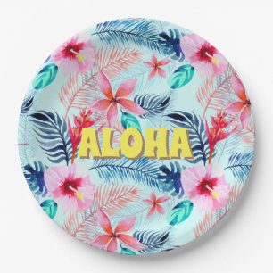 Aloha - Summer Edition Paper Plate