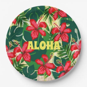 Aloha - Summer Edition Paper Plate