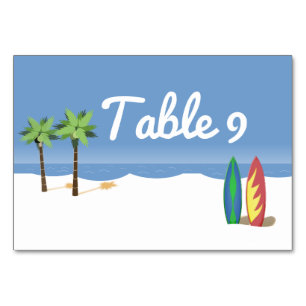 Aloha Surf Beach  Table Number