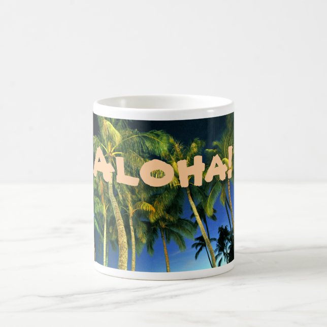 Aloha tasse de palmiers (Centre)