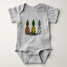 Aloha three pineapples