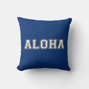 Aloha Throw Pillow