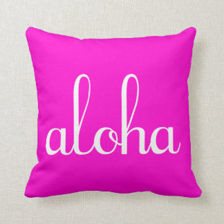 Aloha! Throw Pillow