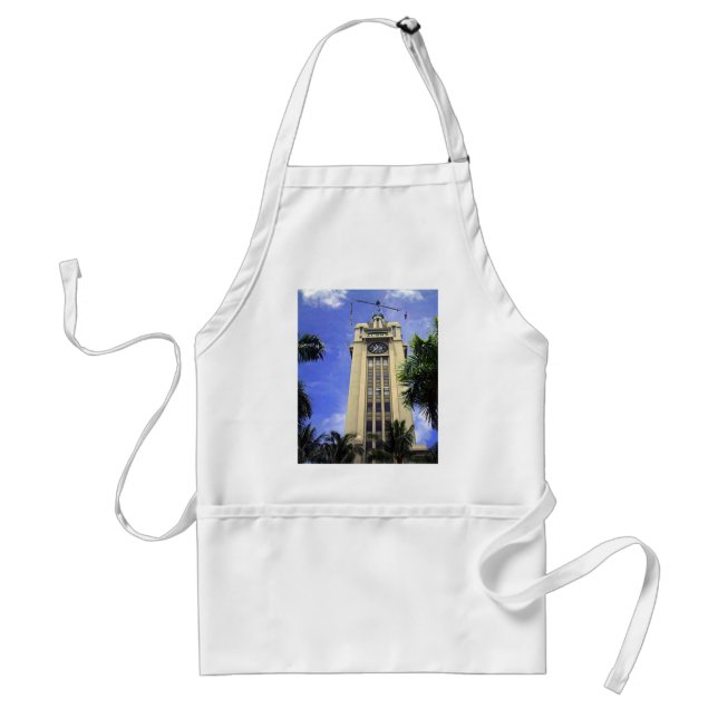 Aloha Tower Hawaiian Apron (Front)