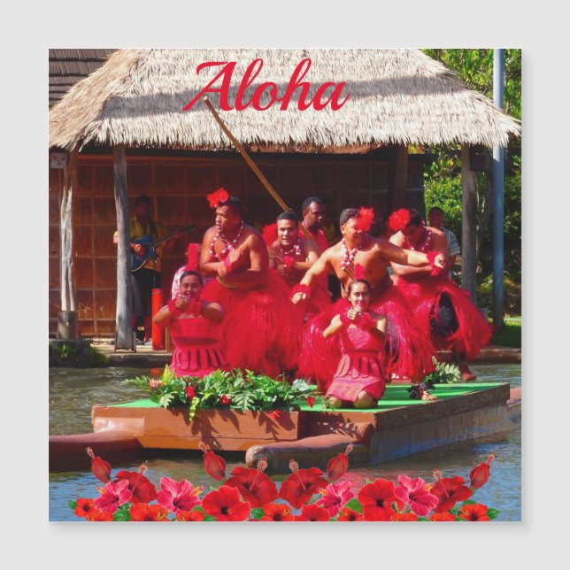 Aloha, Traditional Tunga Polynesian Dancers (Front)