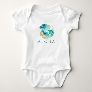 Aloha Tropical Baby Bodysuit