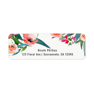 Aloha Tropical floral Chic de mariage d'été