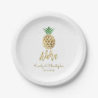 Aloha Tropical Hawaiian Pineapple Wedding White