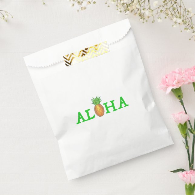 ALOHA Tropical Island Hawaii Pineapple Fruit Favour Bag (Sealed)