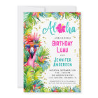 Aloha Tropical Luau Birthday Party