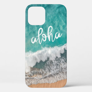 Aloha Tropical Sand Beach with Turquoise Sea iPhone 12 Pro Case