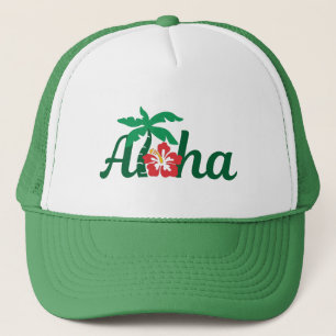 Aloha Tropical Trucker Hat