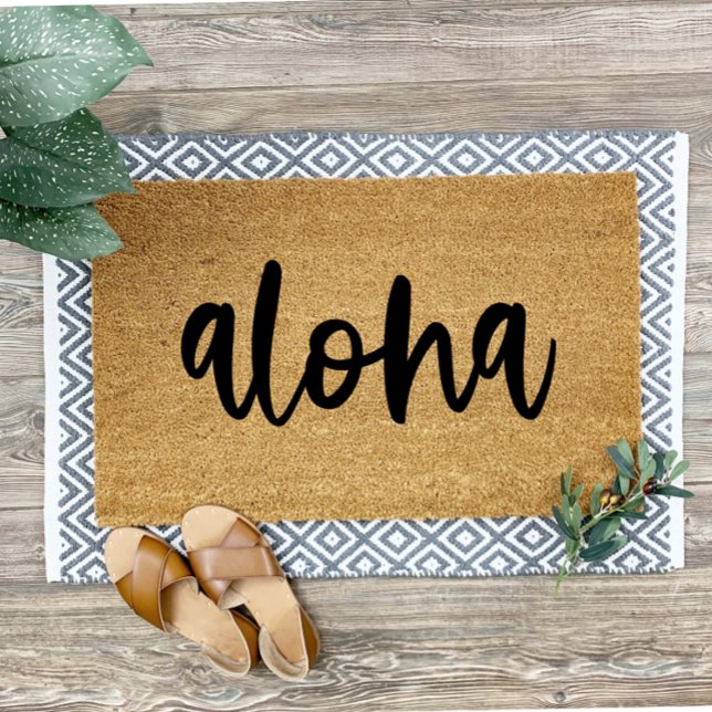 Aloha Welcome Mat Doormat (Creator Uploaded)