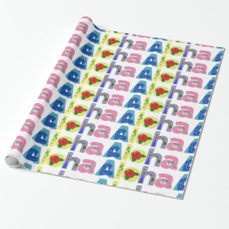 Aloha wrapping paper