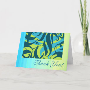 Aloha You, clean that splash, Thank You Cards