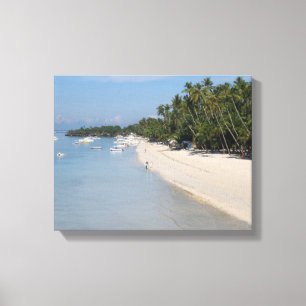 Alona Beach, Panglao Island, Bohol, Philippines Canvas Print