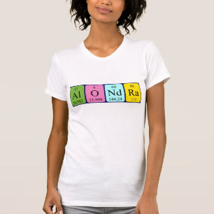 Alondra periodic table name shirt