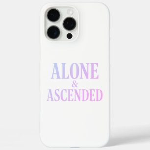 Alone & Ascended – The Art of Elevated Solitude iPhone 16 Pro Max Case