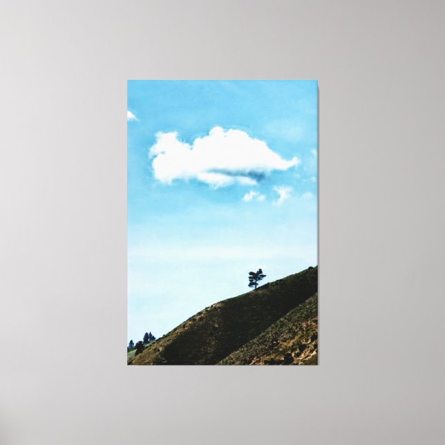 Alone Canvas Print (Front)