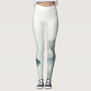 Alone in the Mist Design Leggings