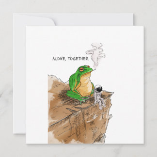 Alone, Together – Cosmic Loneliness Astronaut and Invitation