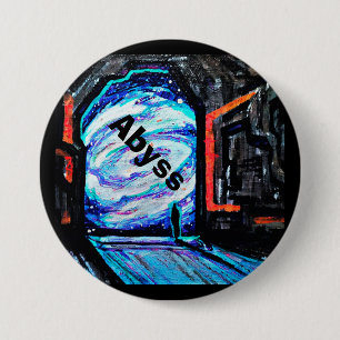 Alone with the Shiny Abyss 3 Inch Round Button