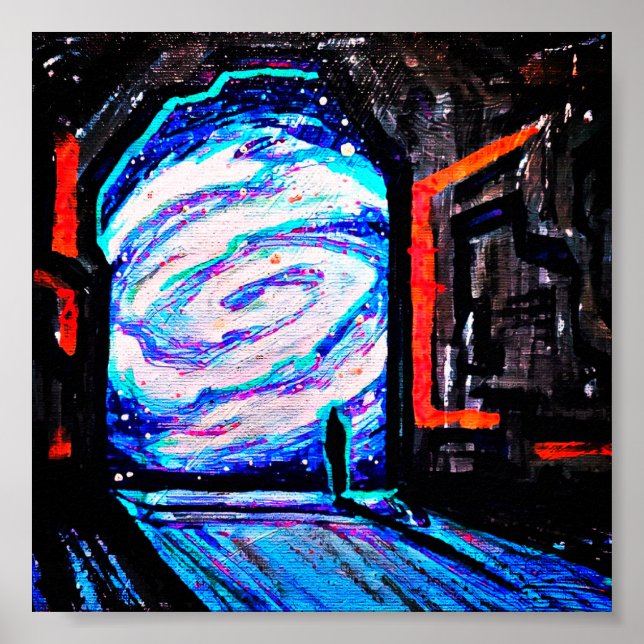 Alone with the Shiny Abyss Poster (Front)