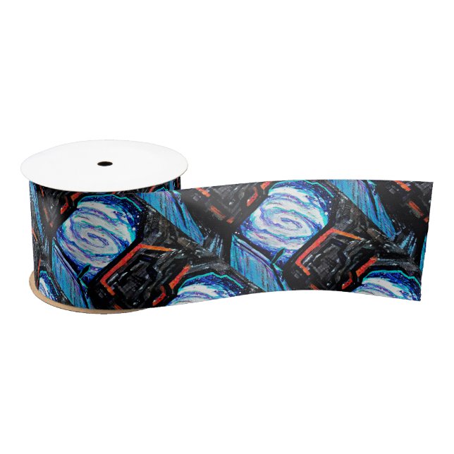 Alone with the Shiny Abyss Satin Ribbon (Spool)