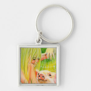 Along came a spider Keychain