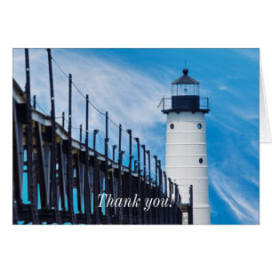 Along Manistee Thank you Notecard