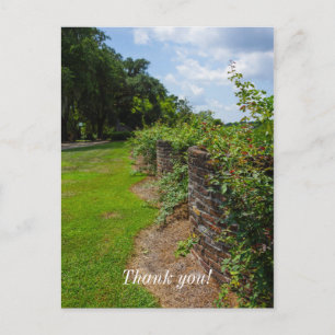 Along The Curved Wall Postcard