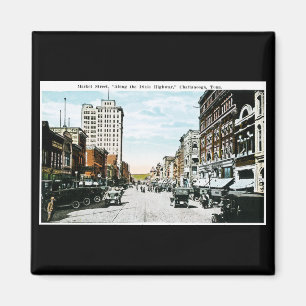 "Along the Dixie Highway", Chattanooga, Tenn. Magnet