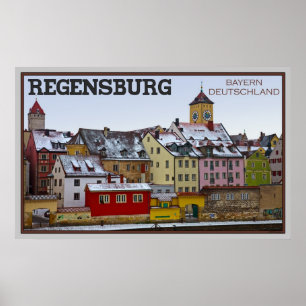 Along the Donau Poster