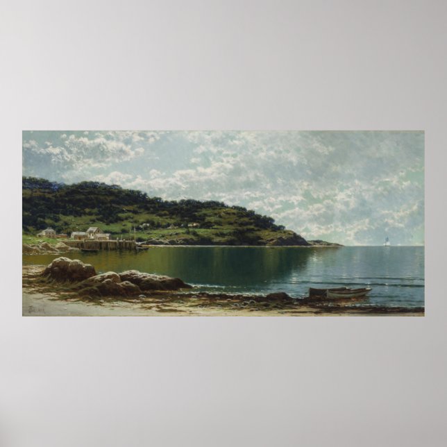 Along the Maine Coast Poster (Front)