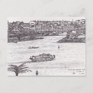Along the Perfume River Postcard